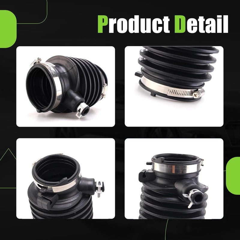 AUCERAMIC 696-049 Engine Air Intake Hose with Clamps Compatible With Honda Accord 3.5L V6 2013-2017 Replaces 696-049 17228-5G0-A00 - Image 4